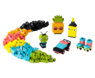 LEGO Classic 11027 Kreatywna zabawa neonowymi kolorami - 1091301 - zdjęcie 11